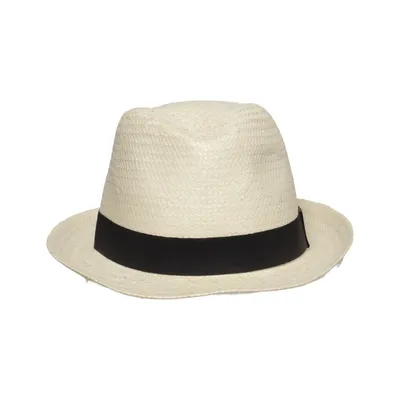 Fedorahatt (Beige, Svart) från Azzaro Polyester