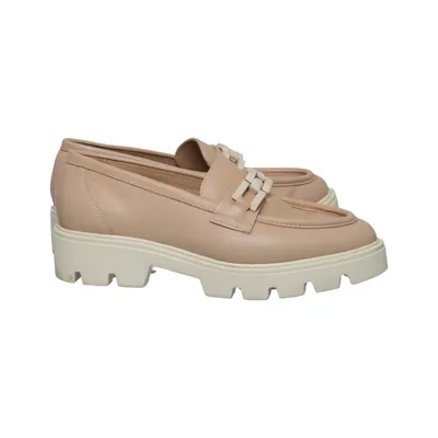 Loafers (Beige) from Badura