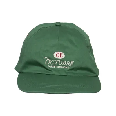 Casquette de baseball (Vert) de Octobre Éditions Coton recyclé