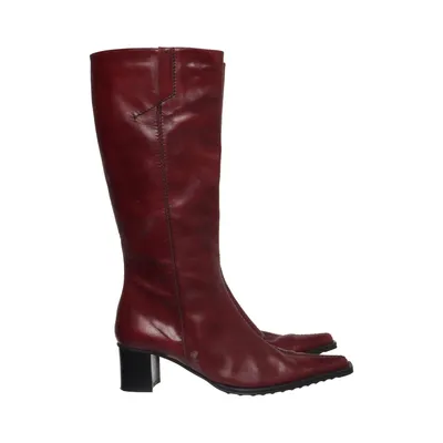Laarzen (Rood) van Liv Collection Leer