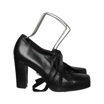 Heeled boots (Black) from Clou Leather