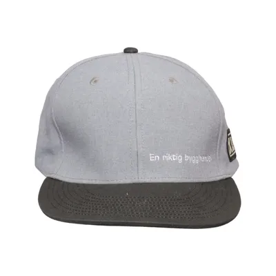 Baseballkeps (Grå, Svart) från XL Bygg Bomull, Polyester
