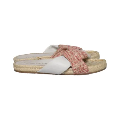Slip-ins (White, Red, Beige) from Paloma Barceló Leather