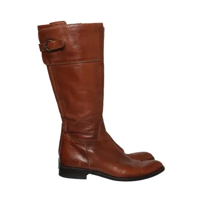 Boots (Brown) from Progetto Leather