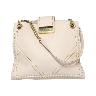 Handväska (Beige) från Guess Luxe Skinn, Polyester