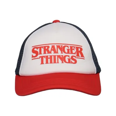 Trucker pet (Wit, Blauw, Rood) van Beechfield Polyester