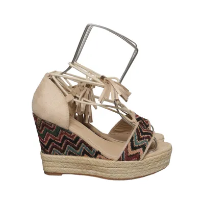 Wedges (Beige, Multicolored) from Girlhood