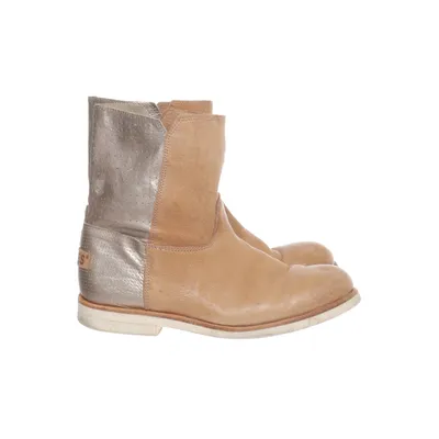 Boots (Brun, Guldfärgad) från Shabbies Skinn