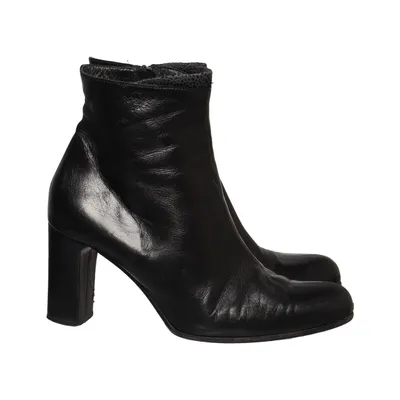 Heeled boots (Black) from Brunella Leather