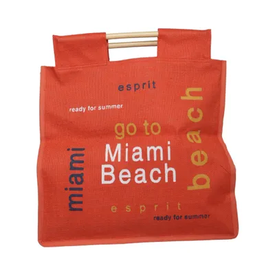Strandtas (Oranje) van ESPRIT