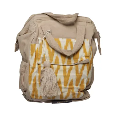 Ryggsäck (Beige, Gul) från Mara Mea Bomull, Polyester