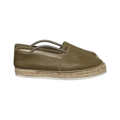 Espadrilles (Green) from Cougar Cotton, Leather