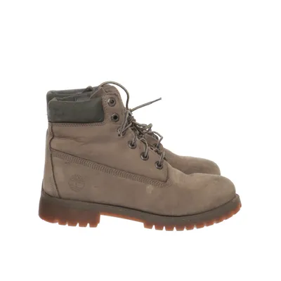 Laced boots (Beige) from Timberland Suede