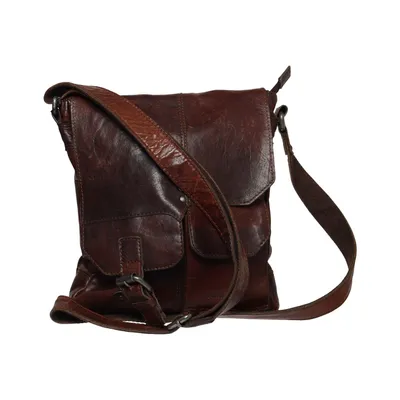 Shoulder-bag (Brown) from Spikes & Sparrow Leather