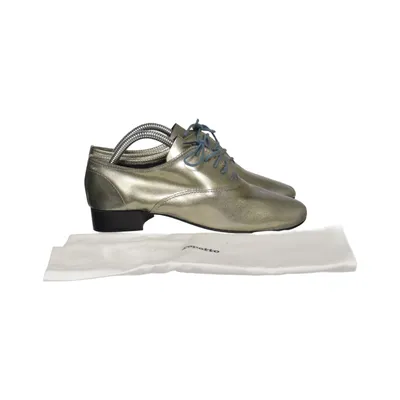 Derby shoes (Green) from Repetto Leather