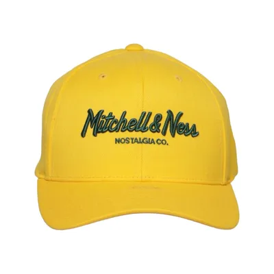 Honkbalpet (Geel) van Mitchell & Ness