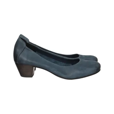Escarpins (Bleu) de Bellissima Cuir