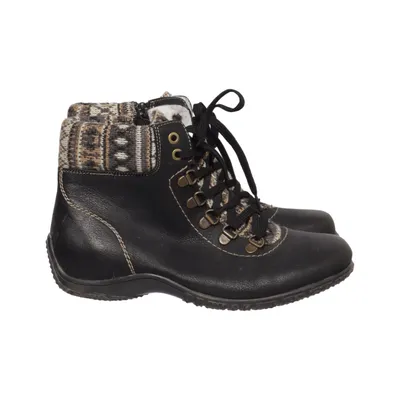 Laced boots (Black, Multicolored) from Gyllene Gripen