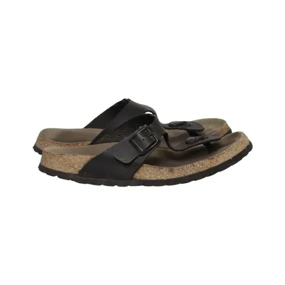 Teenslippers (Zwart) van Bio Life Leer