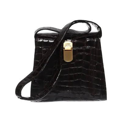 Shoulder-bag (Black) from Jane Shilton Leather