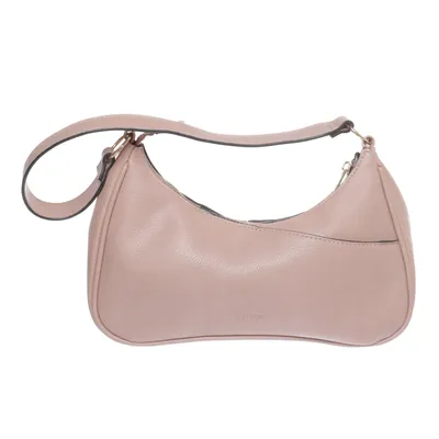 Shoulder-bag (Pink) from Don Donna Polyester, Polyurethane