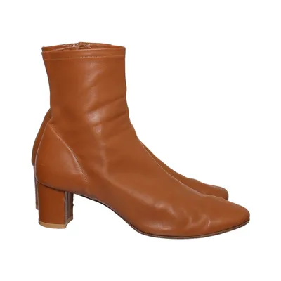 Heeled boots (Brown) from By Far Leather