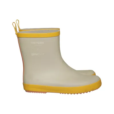 Rubber boots (Beige, Yellow) from Gina Tricot x Tretorn