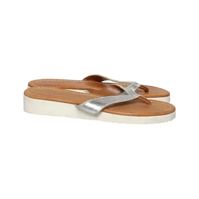 Flip-flops (Silver, Brown) from Debbie