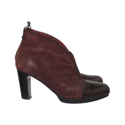 Bottes à talons (Rouge) de Hispanitas