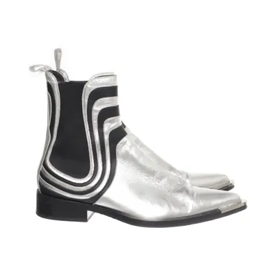 Enkellaarzen (Zilver, Zwart) van Rabanne x H&M