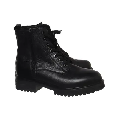 Laced boots (Black) from Dasia Leather