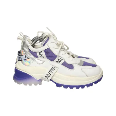 Baskets (Blanc, Violet) de Hammerstein Cuir