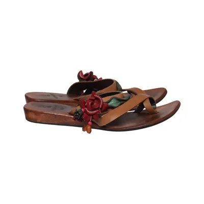 Slip-ins (Brown, Multicolored) from Findig Leather