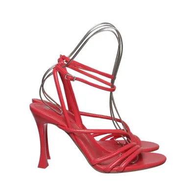 High heel sandals (Red) from Zara