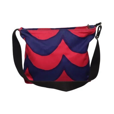 Axelremsväska (Röd, Blå) från Marimekko Bomull