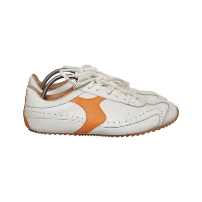Trainingsschoenen (Wit, Oranje) van TCM Leer