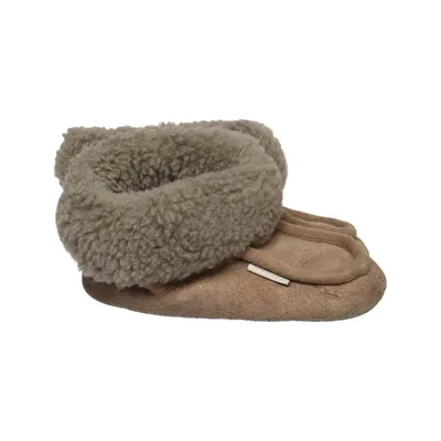 Baby booties (Beige, Gray) from Peer of Sweden Leather, Wool