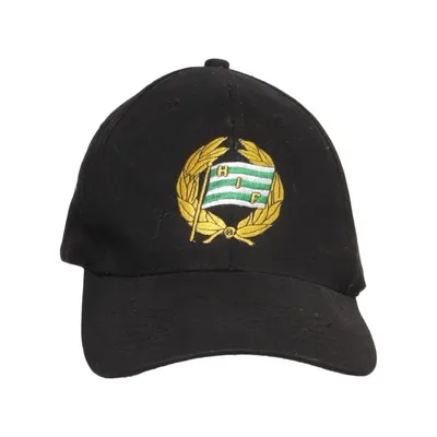 Baseballkeps (Svart, Flerfärgad) från Hammarby Bomull