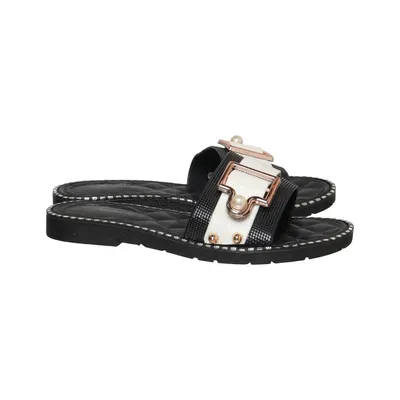 Slip-ins (Zwart, Wit) van Fashion