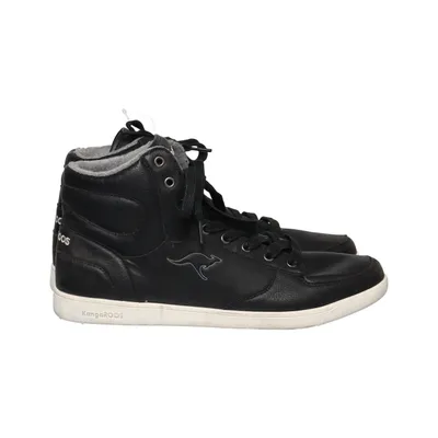 Bottes à lacets (Noir) de Kangaroos
