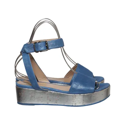 Wedges (Blue, Silver, Beige) from Erika Rocchi