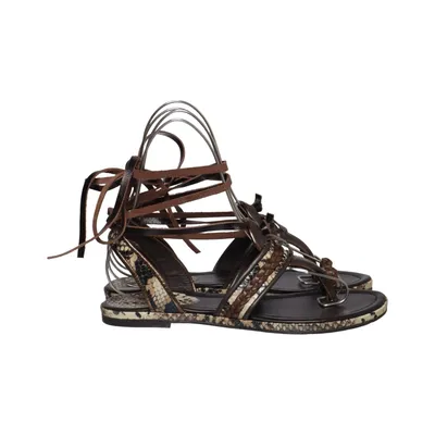 Sandales (Marron, Multicolore) de Roberto Botella Cuir