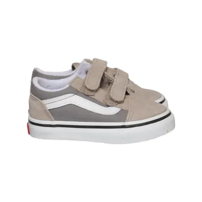 Sneakers (Grå, Beige, Vit) från Vans Skinn
