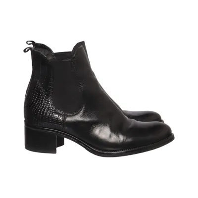 Bottines Chelsea (Noir) de Leone