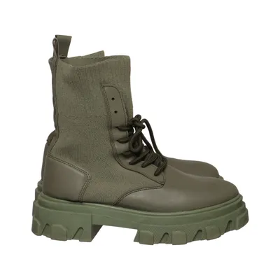 Veterlaarzen (Groen) van NLY Shoes