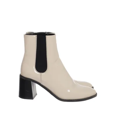 Heeled boots (Beige, Black) from My Botega