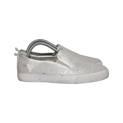 Chaussures d'été en toile (Argent) de Vendi Cuir