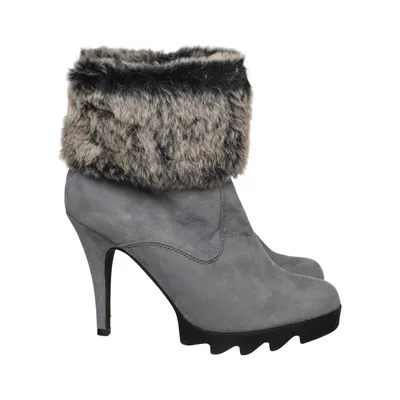 Bottes à talons (Gris, Noir) de Tamaris Trend