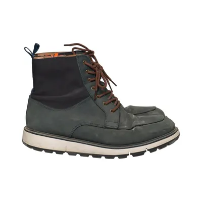 Bottes à lacets (Gris) de Swims Cuir