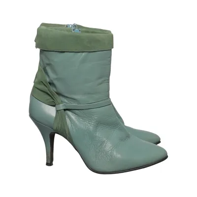 Laarzen met hak (Blauw, Groen) van Bianco Leer